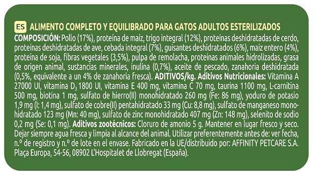 Foto 5 de 6 de Ultima - Pienso para gatos esterilizados Ultima Adult pollo