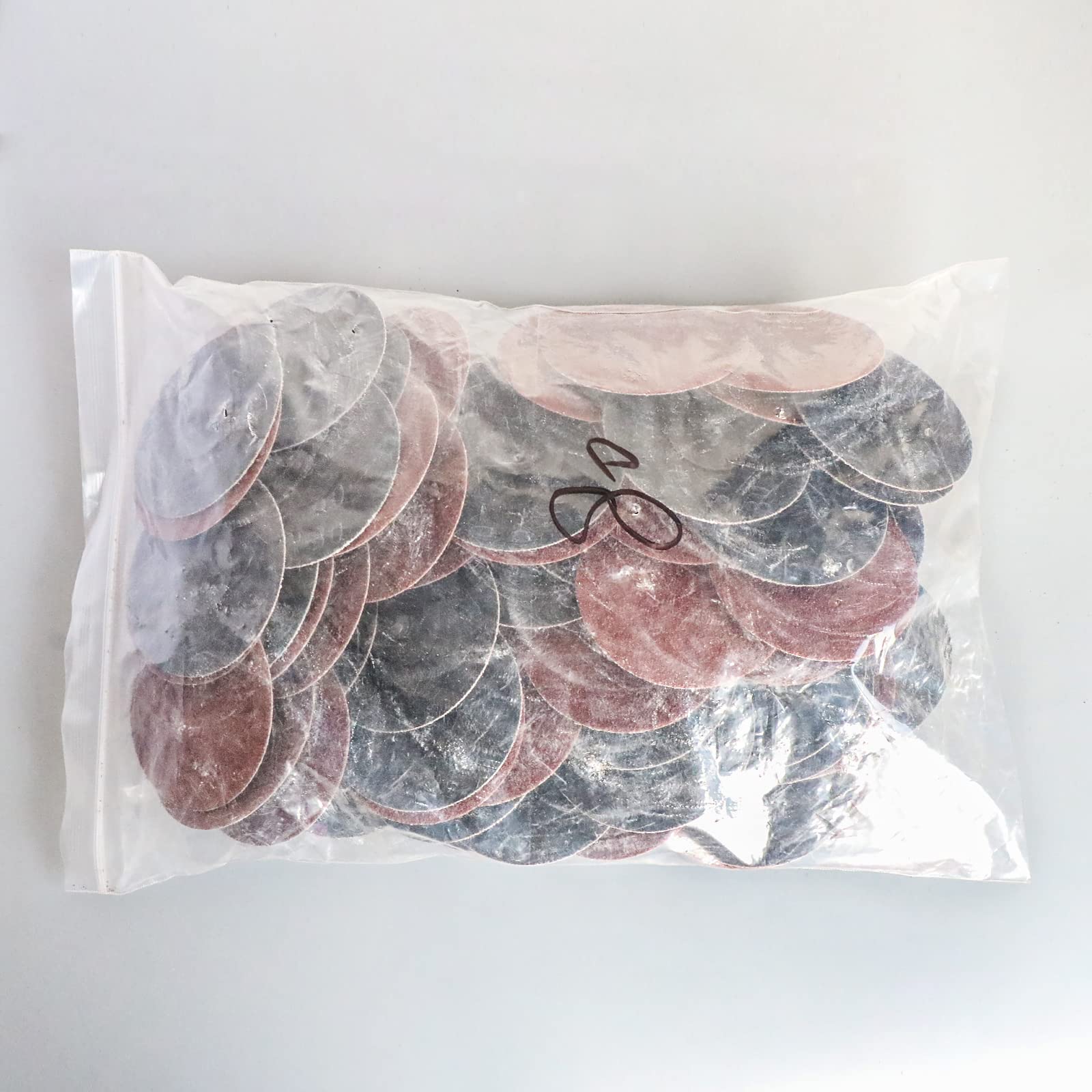 7,6 cm Schleifscheiben-R-Typ Schleifpapier Schnellwechselscheibe Schleifpad Schleifscheibe (80)