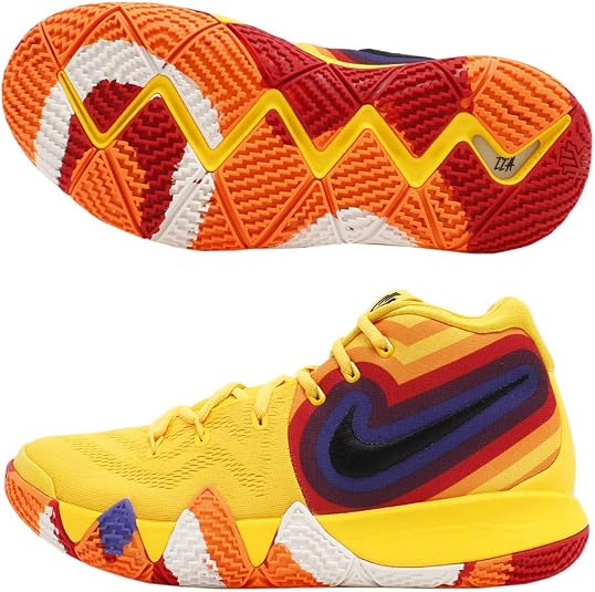 Nike Kyrie 4 EP, Amarillo/Black-Sail - Zapatillas para Hombre, Amarillo/Black-Sail,  9 M US : Amazon.com.mx: Ropa, Zapatos y Accesorios