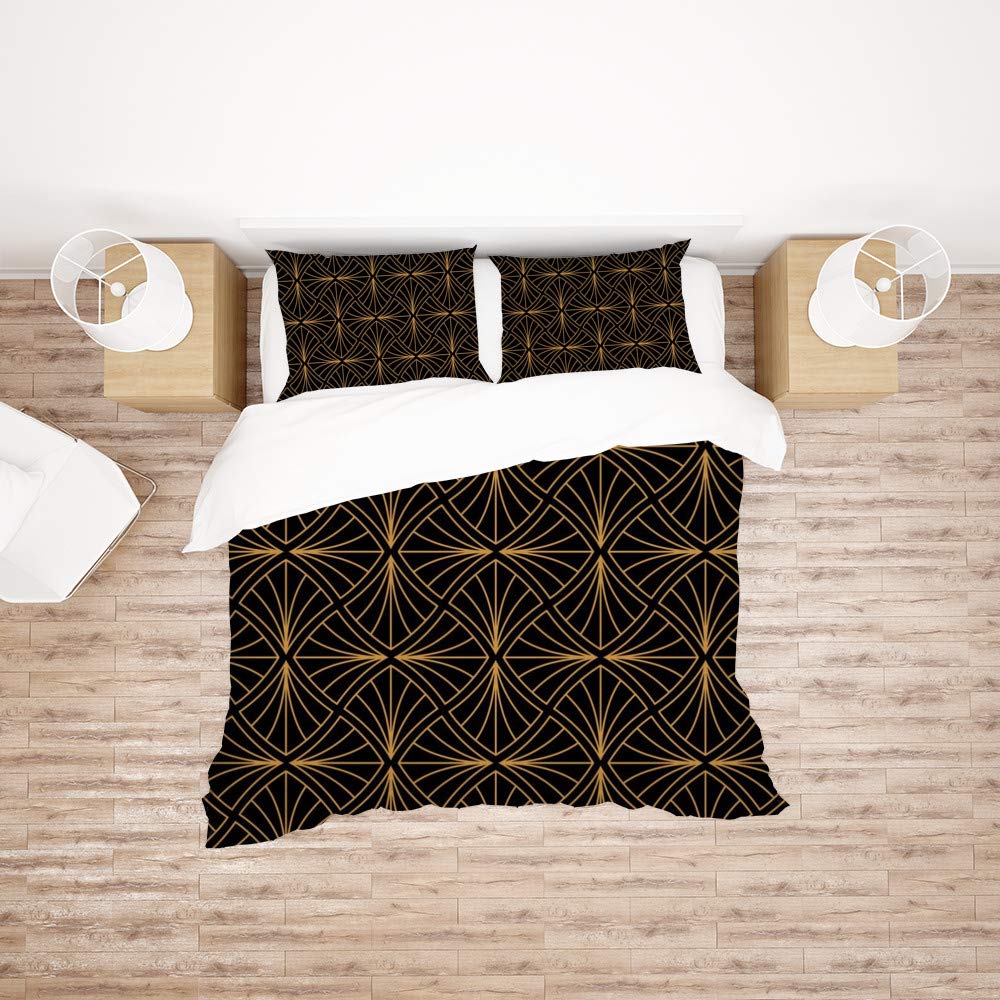 Parure de lit toutes saisons ultra douce et facile d'entretien en polyester