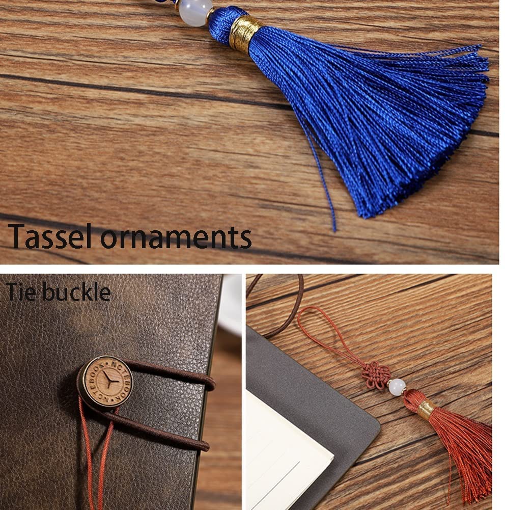 Tragbares A6-Ringbuch-Notizbuch aus Kunstleder im Vintage-Stil – exquisiter Notizblock für Geschäfts-, Arbeits- und Reisetagebücher, komplett mit einem luxuriösen Stift-Geschenkset