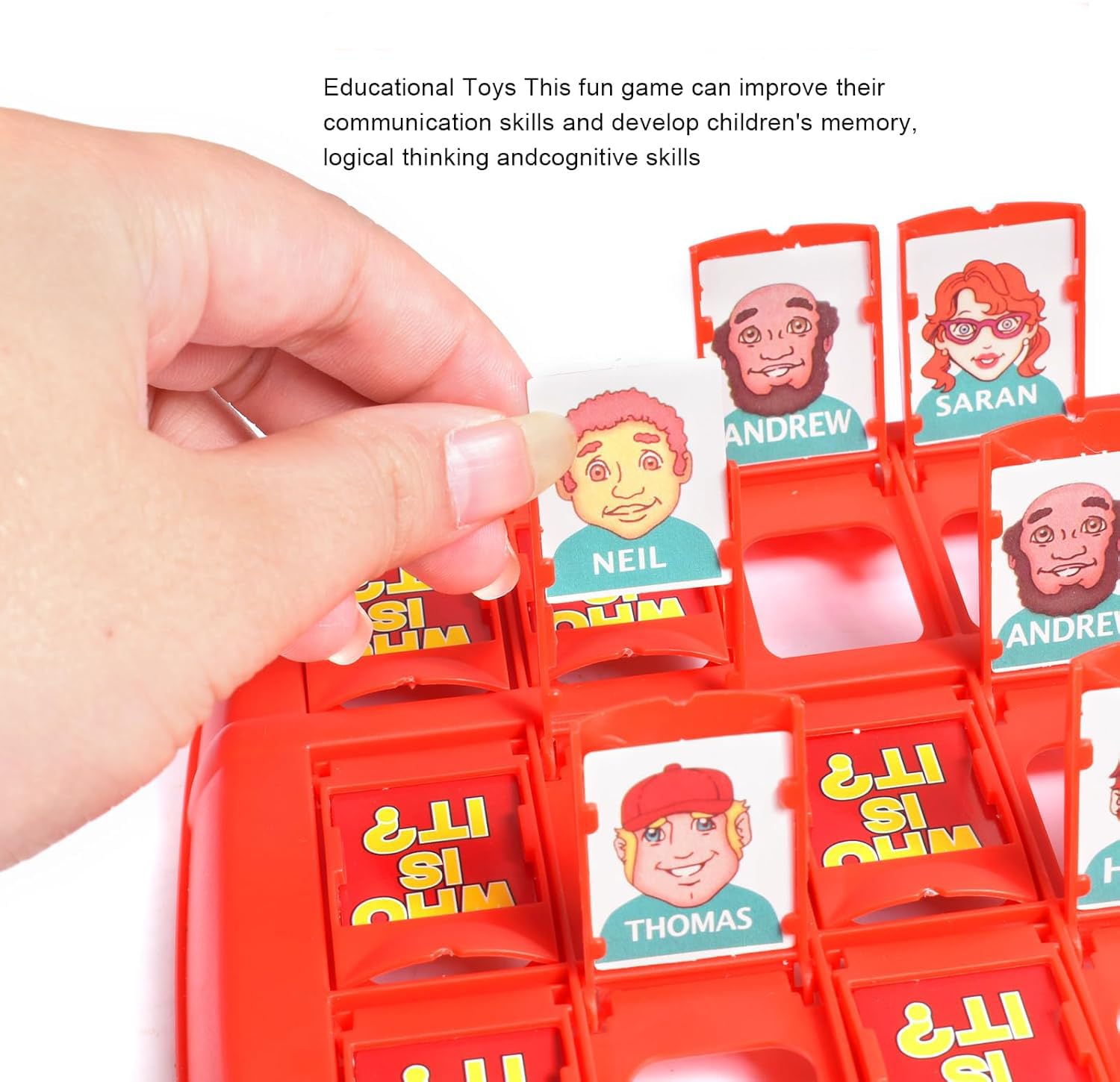 Hasbro ¿Quién Es Quién? Grab And Go – Juego De Adivinanzas Portátil Para 2 Jugadores, Versión Mini De Viaje, A Partir De 6 Años