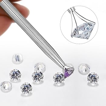 Diamond Plunger 3Pcs Grabber Tool Holder Set Jeweler's Pick Up Sprinkle Pen Jewelry Tweezers Precision Tweezers