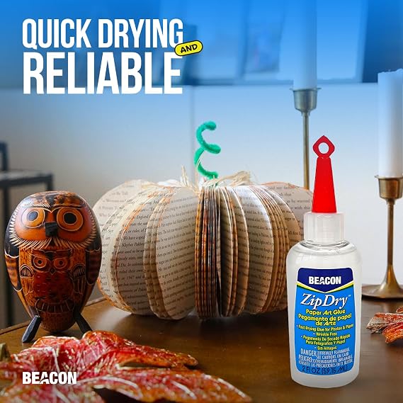 Beacon Zip Dry Paper Glue 2 oz. [Pack of 2 ]