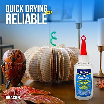 Beacon Zip Dry Paper Glue 2 oz. [Pack of 2 ]