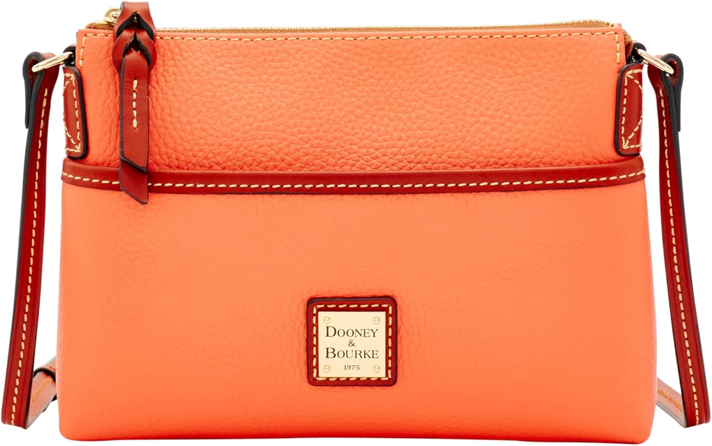 Dooney & Bourke Women's Crossbody Handbags, Pebble Grain Ginger