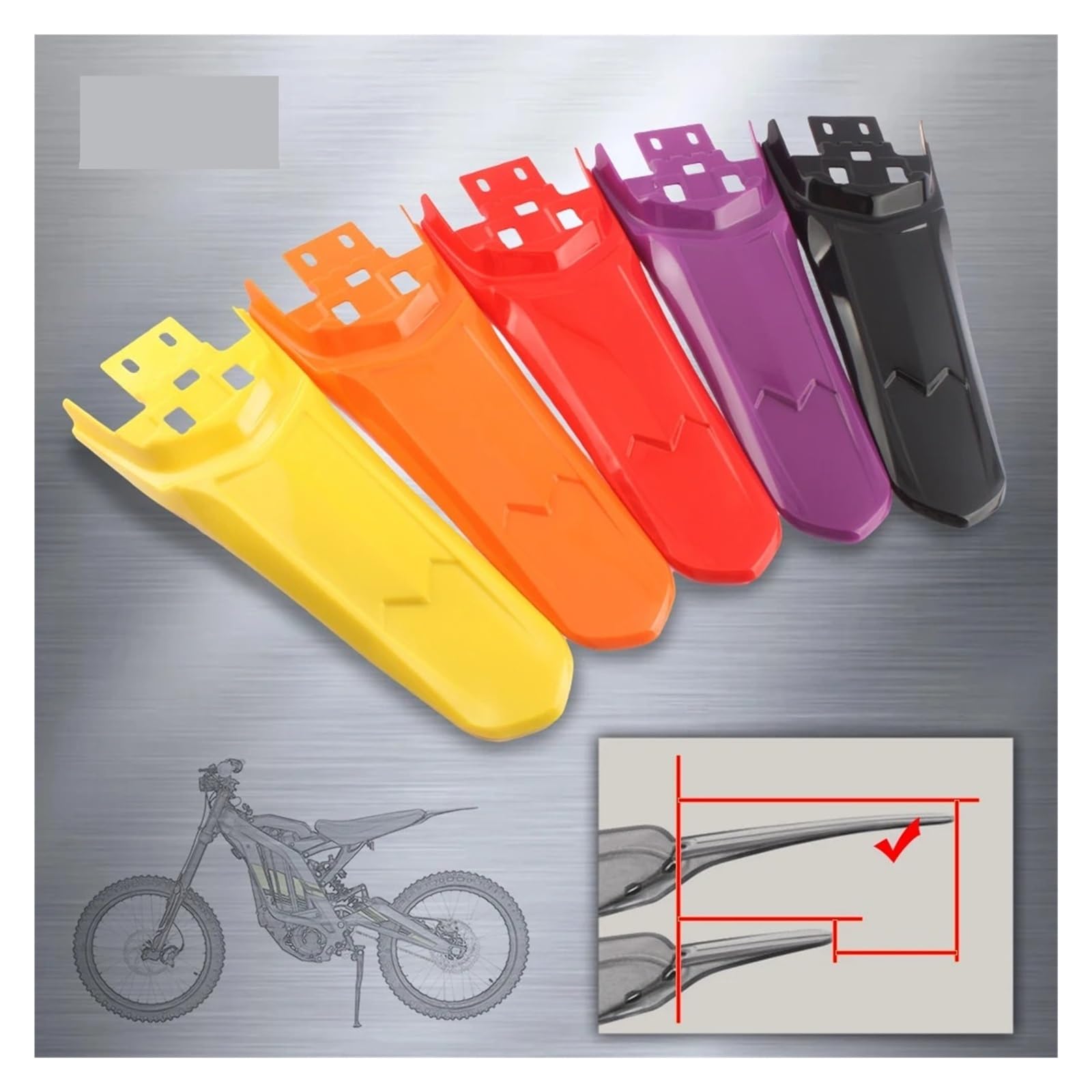 Błotnik motocyklowy Do części Ebike Surron Light Bee X