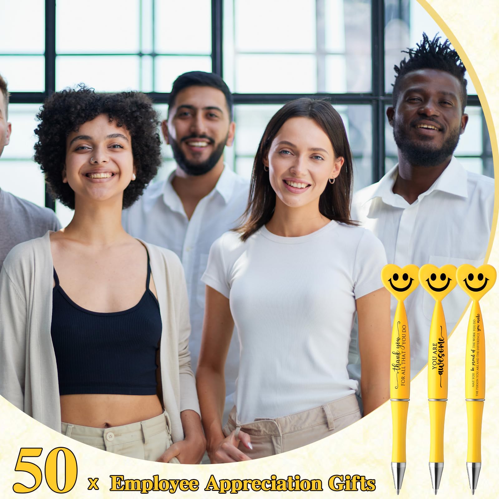 Snapklik.com : Qilery 50 Pcs Employee Appreciation Gifts Pens Bulk ...