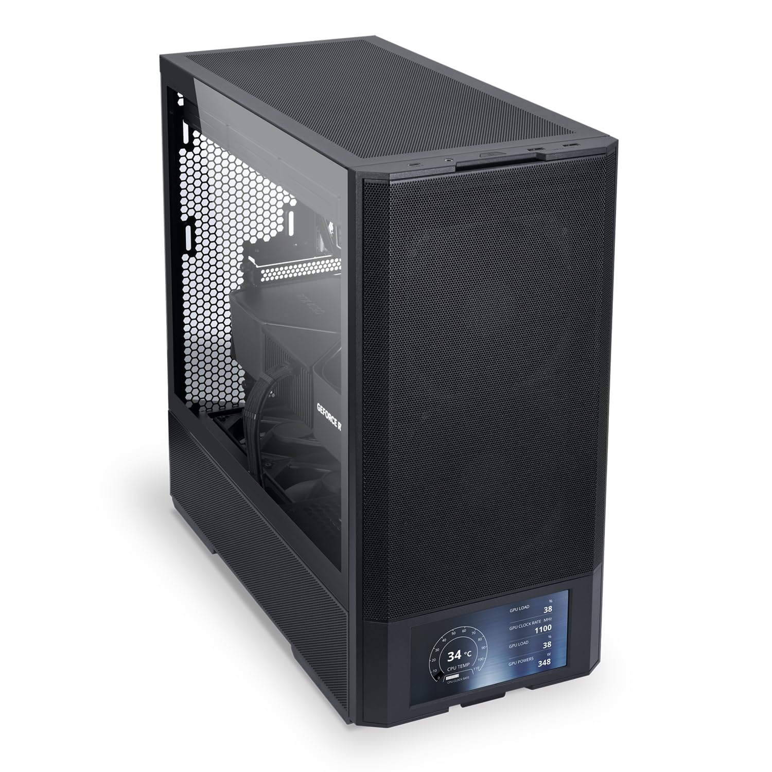 Lian Li Lancool 207 Digital RGB Mid-Tower ATX Case Black