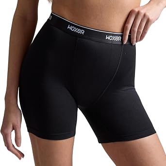 Woxer Womens Baller 5 High Waisted Boy Shorts Underwear Seamless Boxer Briefs, Boyshort Panties, No Show Womens Boxers