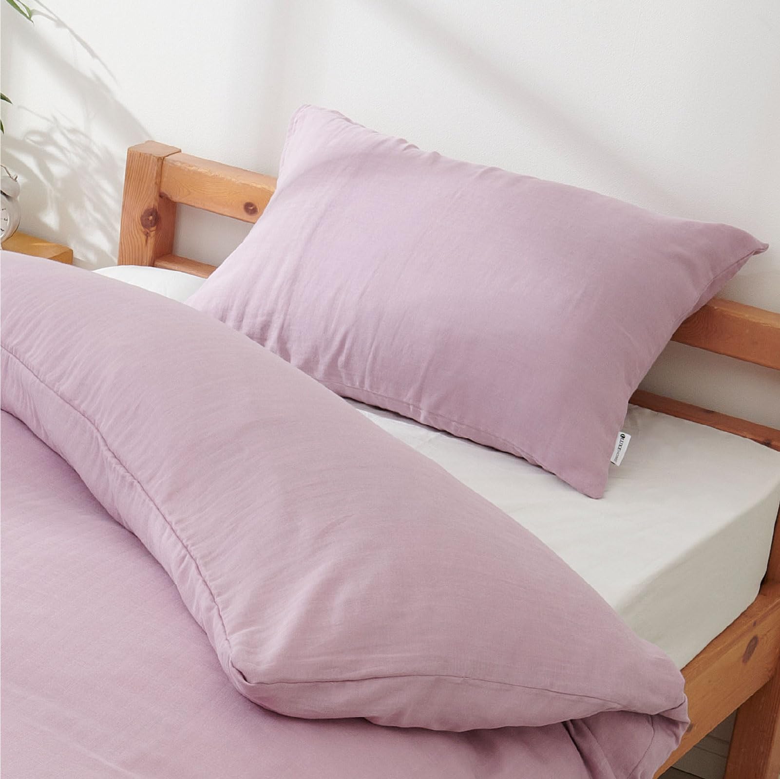 Amazon.co.jp: LUXEHOME 枕カバー オールシーズン【NaturalDeluxe