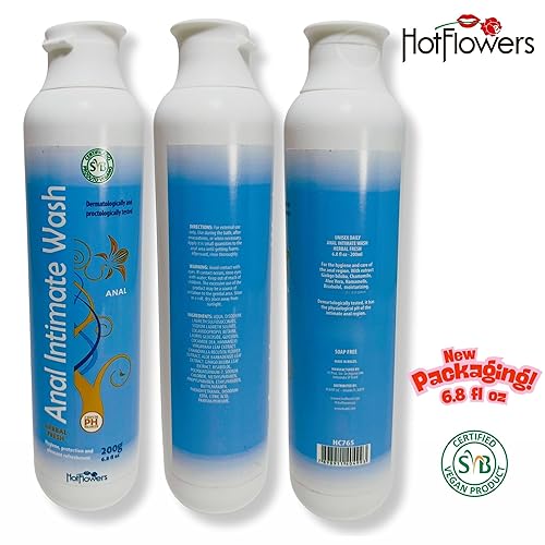 Miniatura 3 de Herbal Fresh - Lavado íntimo anal unisex para cuidado personal, pH equilibrado para la salud corporal, uso diario, piel seca, probado por