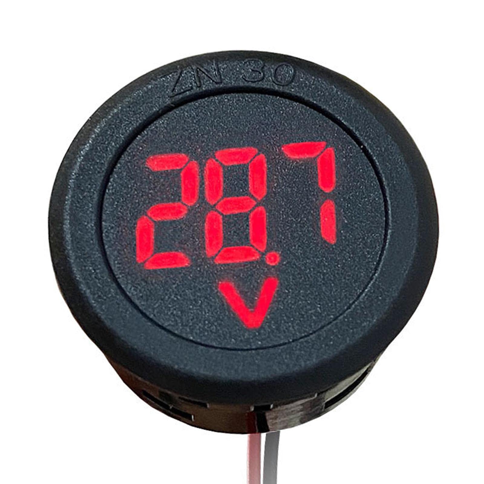 bnf® Round Two Wire Car Voltmeter Dc 4-100V Fit For Caravan Motorcycle Marine Red | Parts & Accessories | Motorcycle Parts | Body & Frame | Fairings & Body Work-image-35