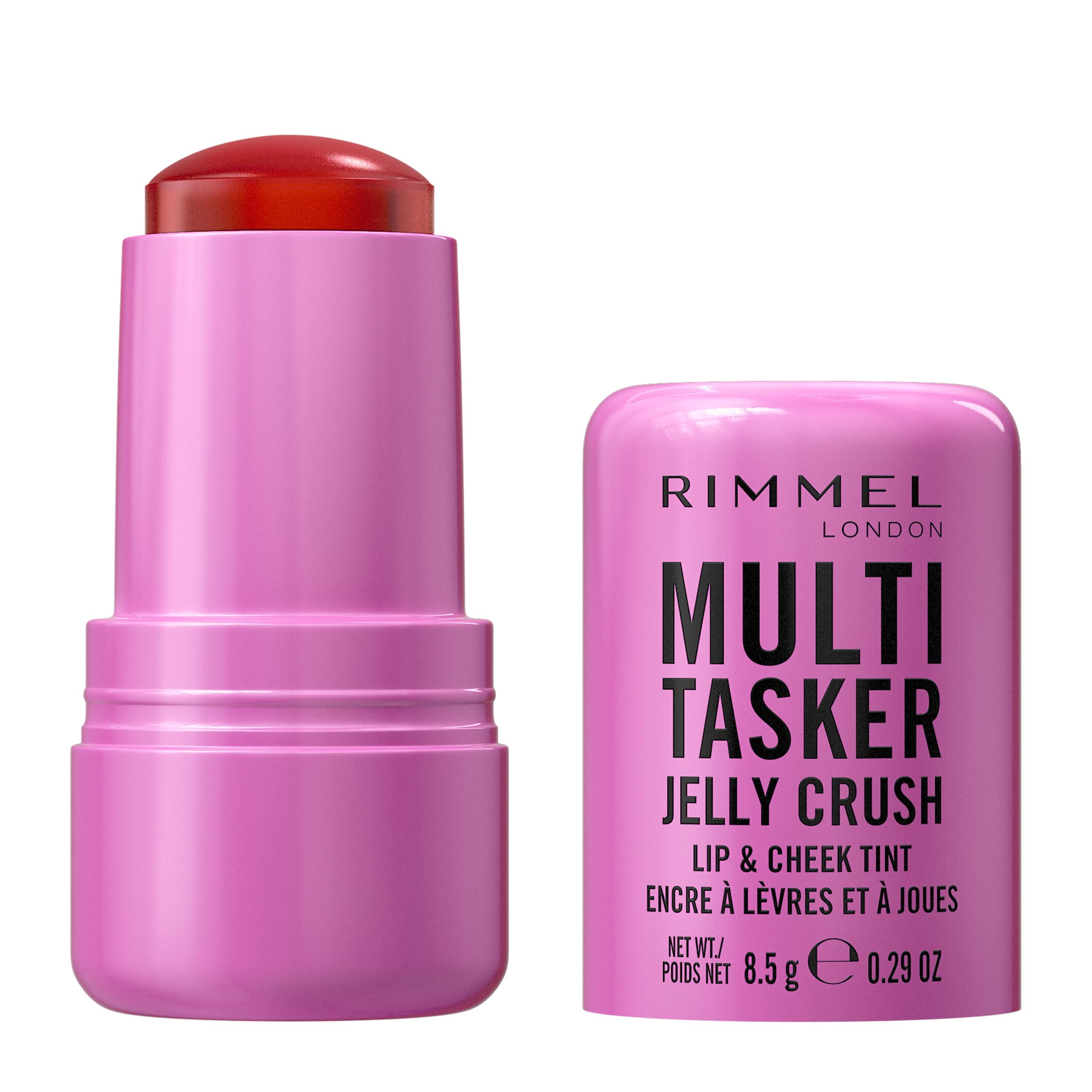 Rimmel 1 Multi-Tasker Jelly Crush Blush und Lip Stain Pink Dash