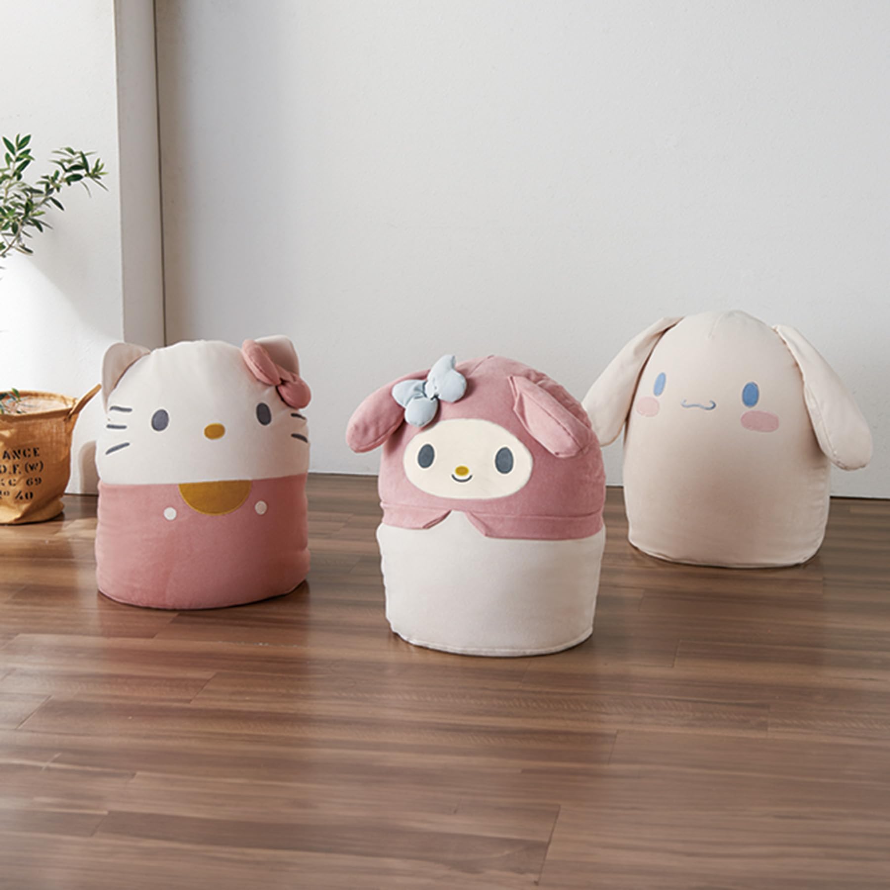 Amazon.co.jp: 丸眞 ビーズクッション サンリオ ハローキティ くつろぎ