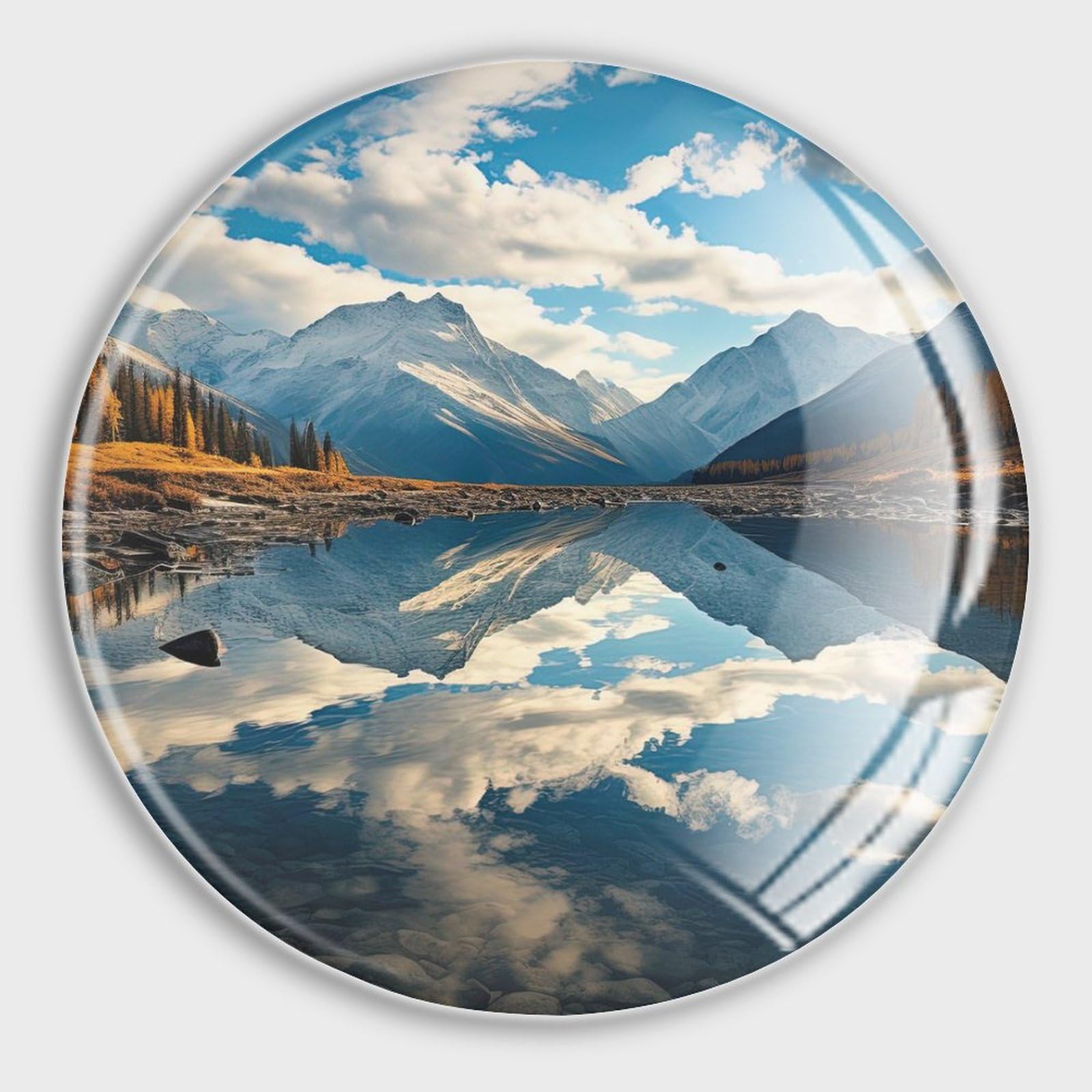 Imanes de paisajes para nevera: decora tu cocina y organiza la oficina con estilo