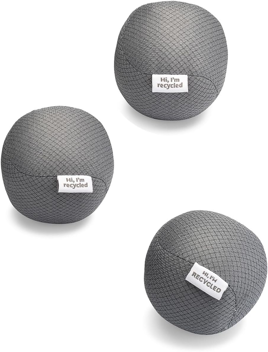 Full Circle Quiet Giant Anti-Static Dryer Balls, Removes Static, Vegan