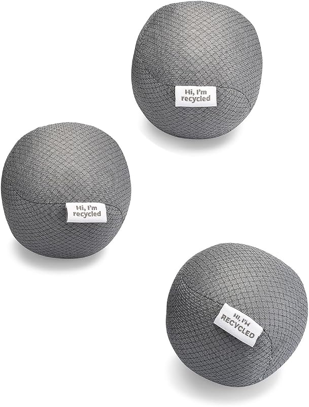 Full Circle Quiet Giant Anti-Static Dryer Balls, Removes Static, Vegan