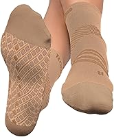 Vista 5 de TechWare Pro - Calcetines para fascitis plantar – Calcetines de compresión de tobillo acolchados, para mujeres y hombres. Funda para tendinitis