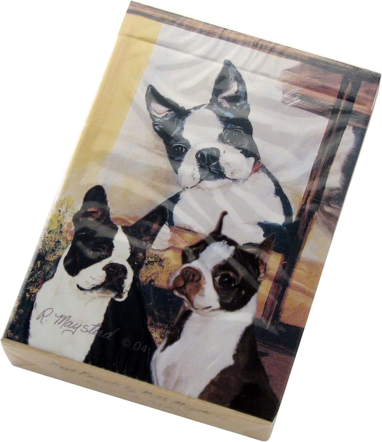 Boston Terrier Dog Playing Cards by Best Friends Ruth Maystead