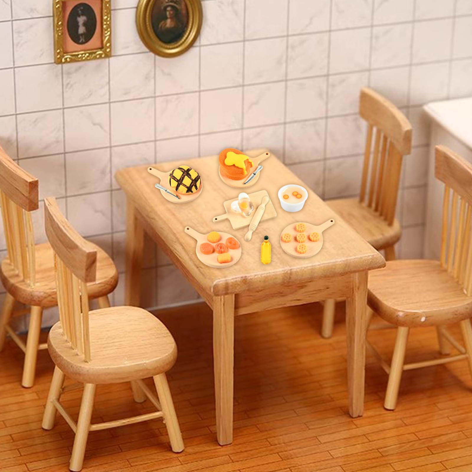 Meuble Maison Poupee Accessoires De Cuisine Miniatures Pour Maison