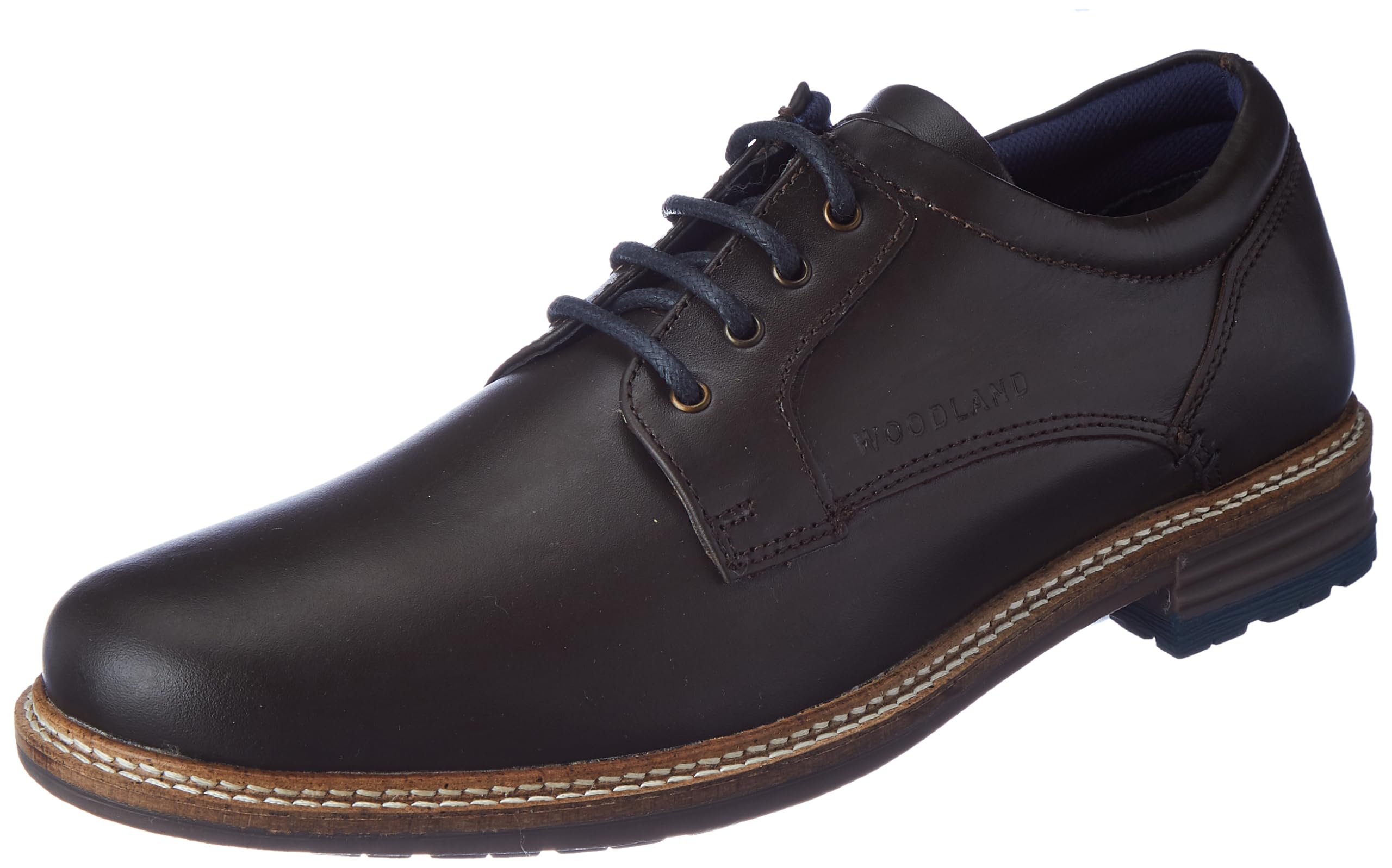 Woodland Mens Brown Leather Formal-9 UK Sneaker (43Eu) Sneaker (Gf 4141021) (B0CVDQ4XR9) Amazon Price History, Amazon Price Tracker