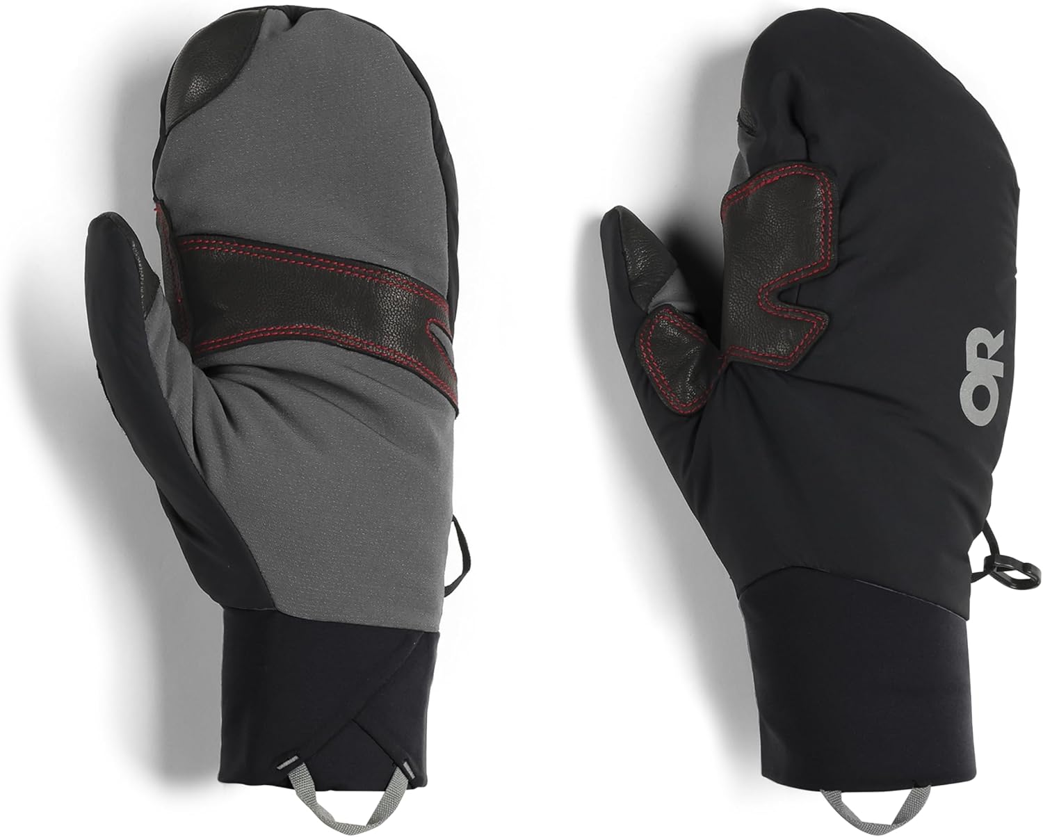 Outdoor Research Deviator Mitts, Black, L