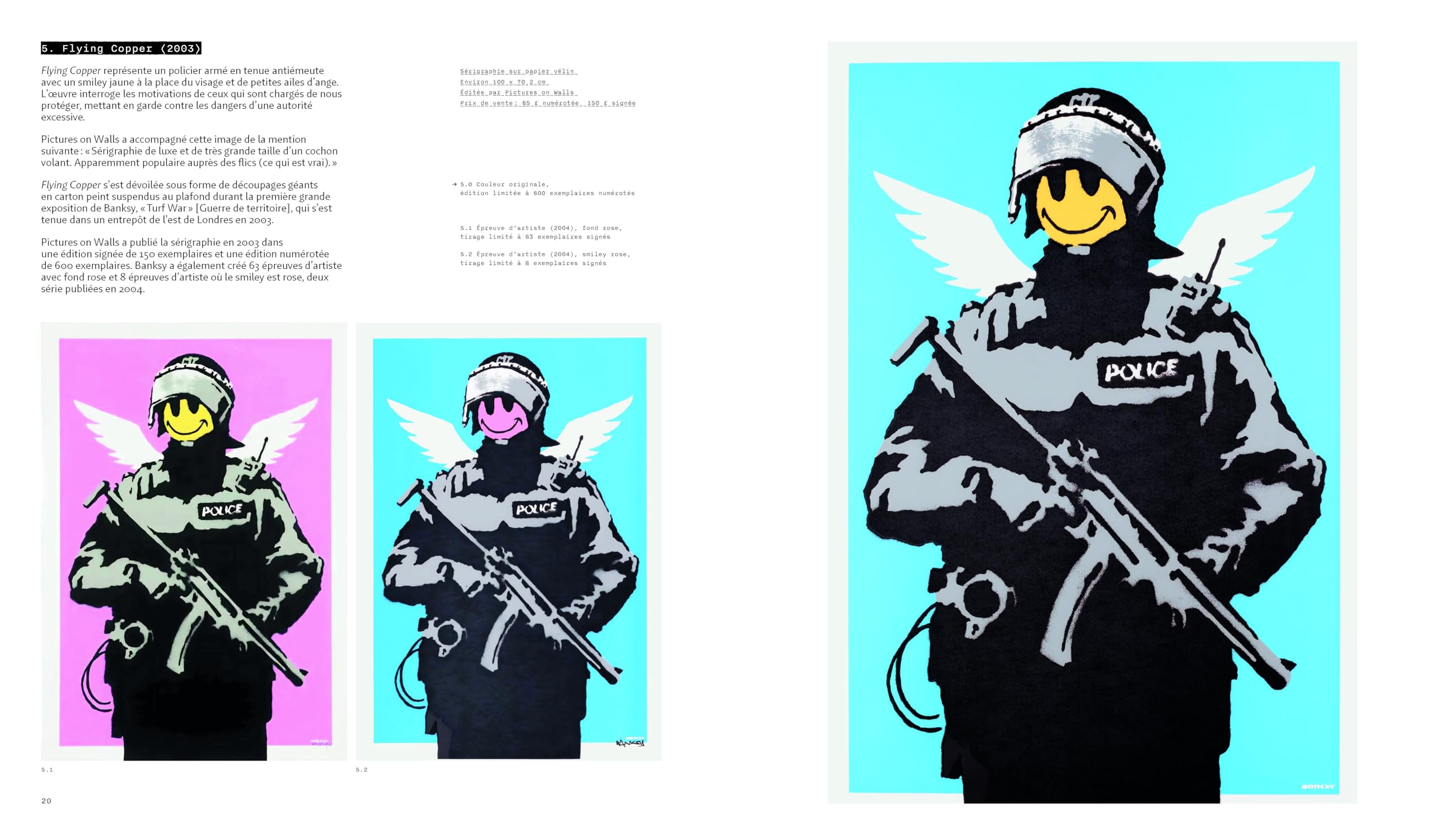 Banksy Tirages limités Sérigraphies