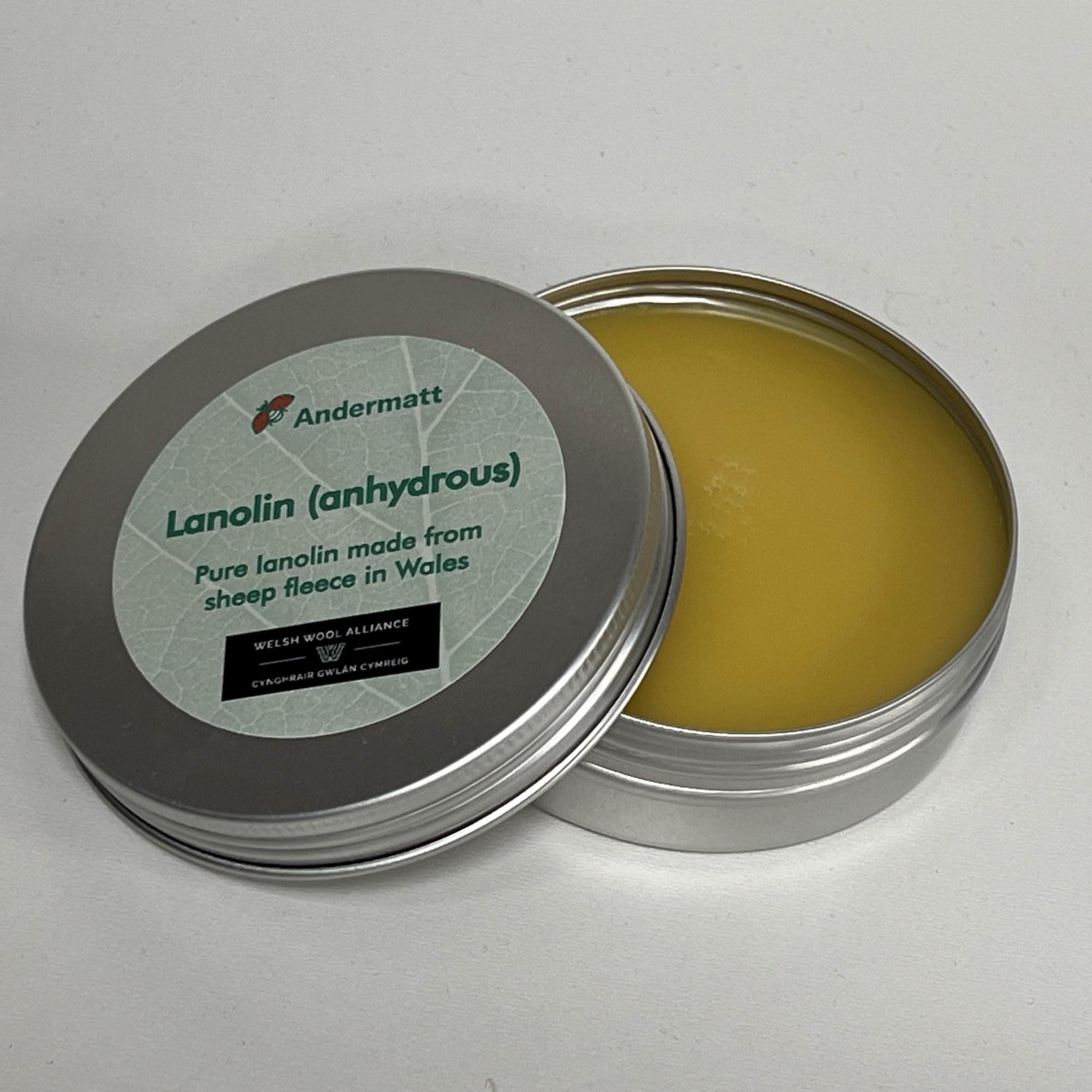 Lanolin Pure 100g (Lanolin Anhydrous) Made in Wales