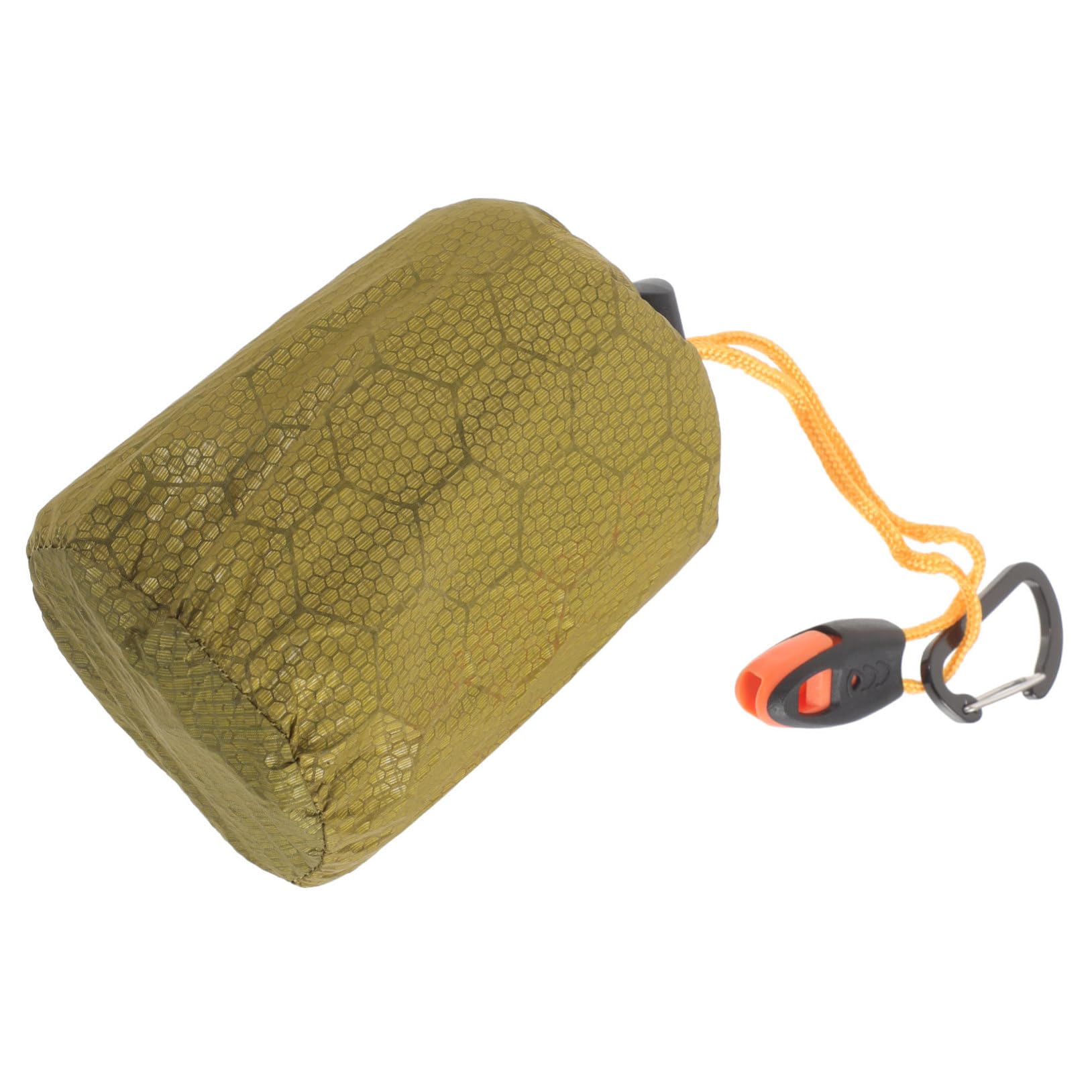 ibasenice Notfall Schlafsack Aluminiumfolie Ultraleicht und Kompakt für Camping Outdoor Aktivitäten Tragebeutel für Einfache Aufbewahrung und Transport
