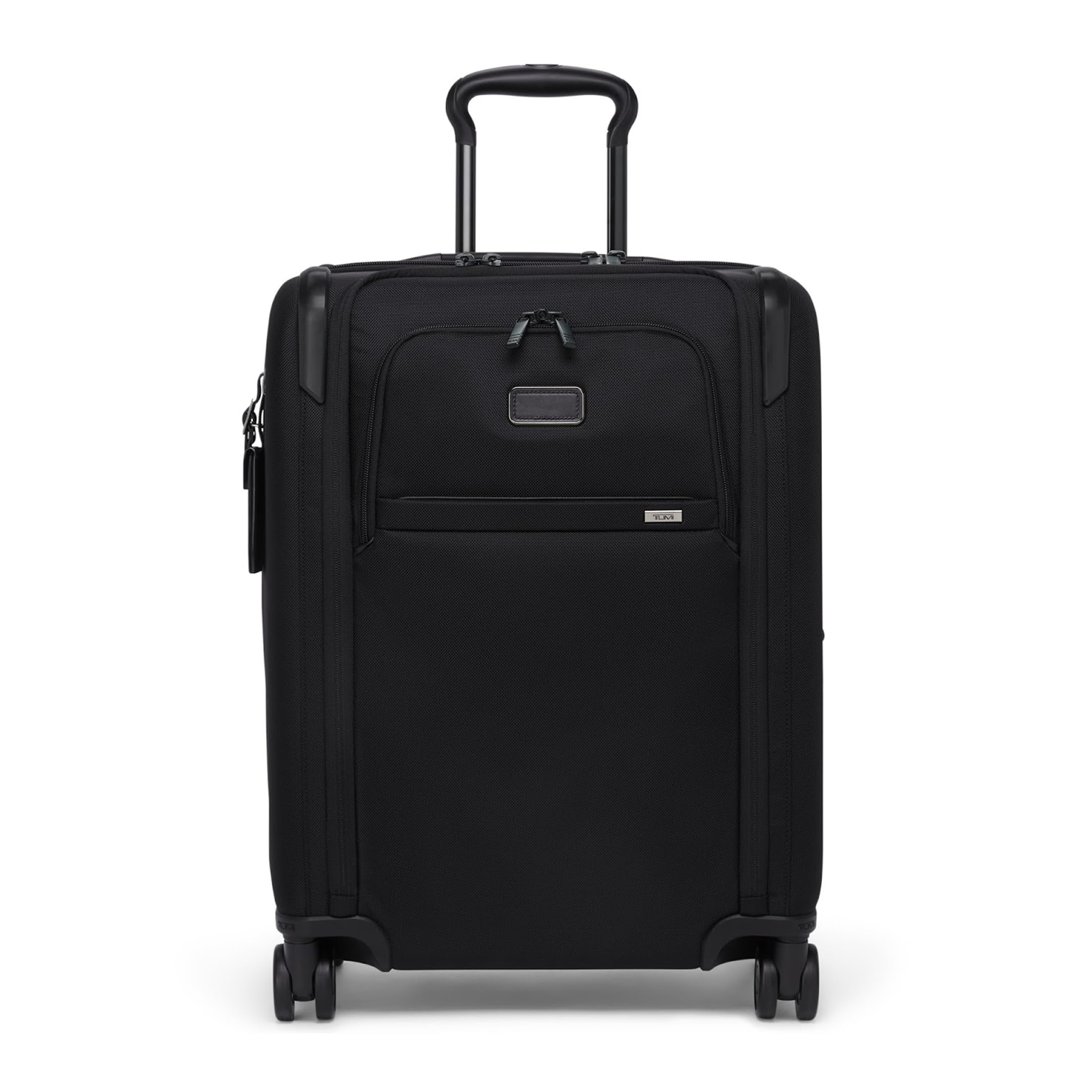 TUMI - Alpha Large Dual Access Expandable 4-Wheeled Carry-On Luggage - Zipper Expansion, Durable Ballistic Nylon Lightweight Suitcase with TSA Lock