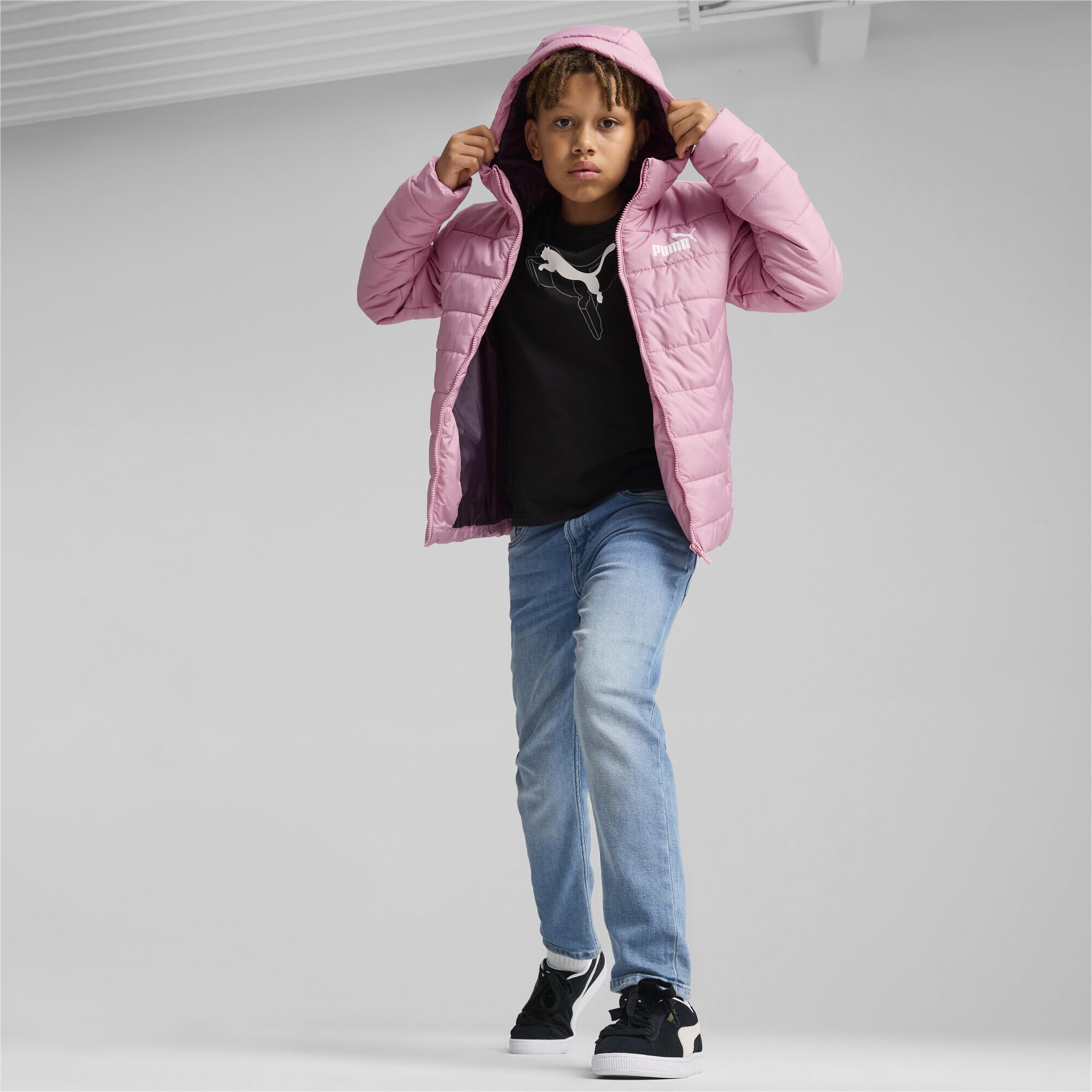 PUMA Ess Hooded Padded Jacket Giacca imbottita Bambini e ragazzi