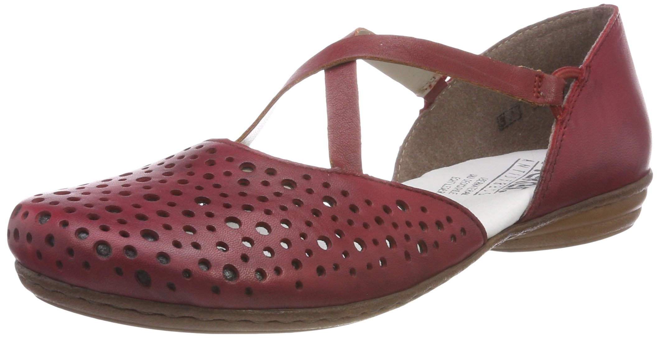 rieker closed toe ballet flats