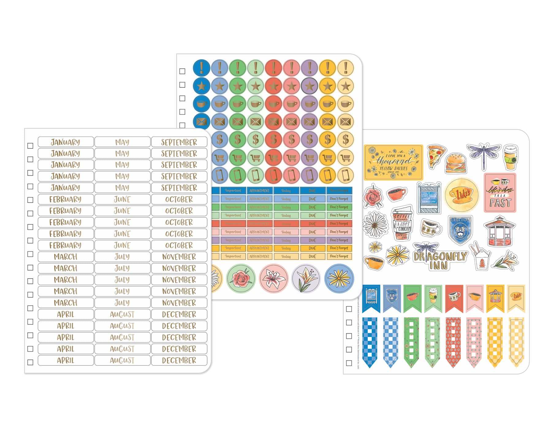 Gilmore Girls 12-Month Undated Planner