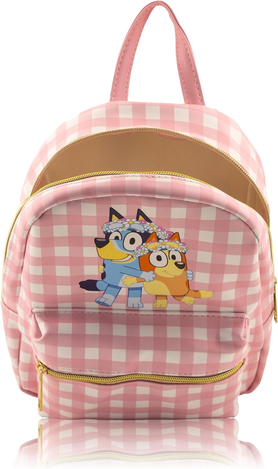 Fast Forward Bluey Mini Backpack for Kids & Adults | 10" PU Leather Backpack Purse | Toddler Travel Bag, Small Bookbag for School, Travel, or Everyday Use | Ages 3+ - Image 6