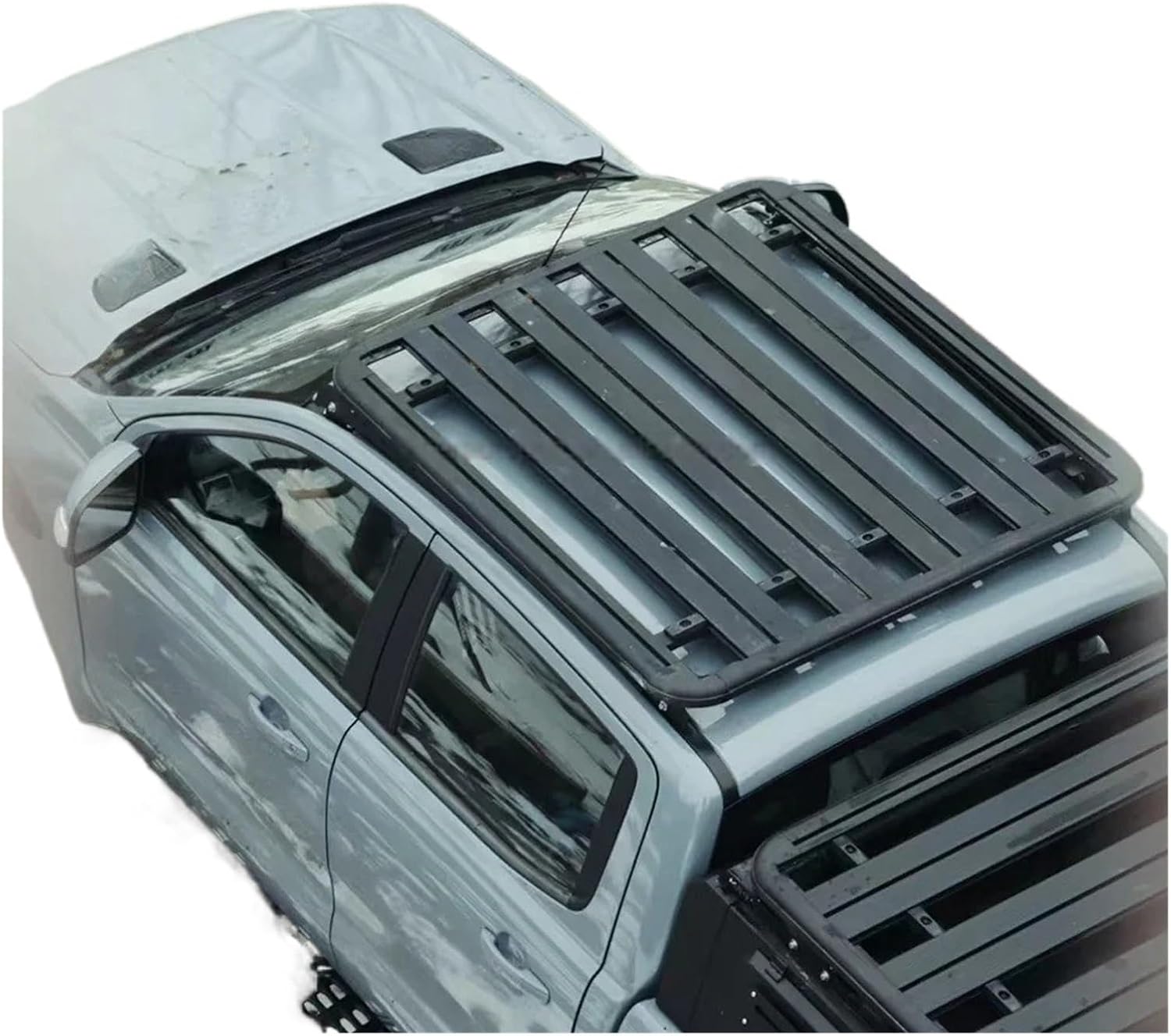 車用ルーフバー 荷物ラック アルミ多機能収納ボックス 拡張プラットフォーム フォード レンジャー T9対応