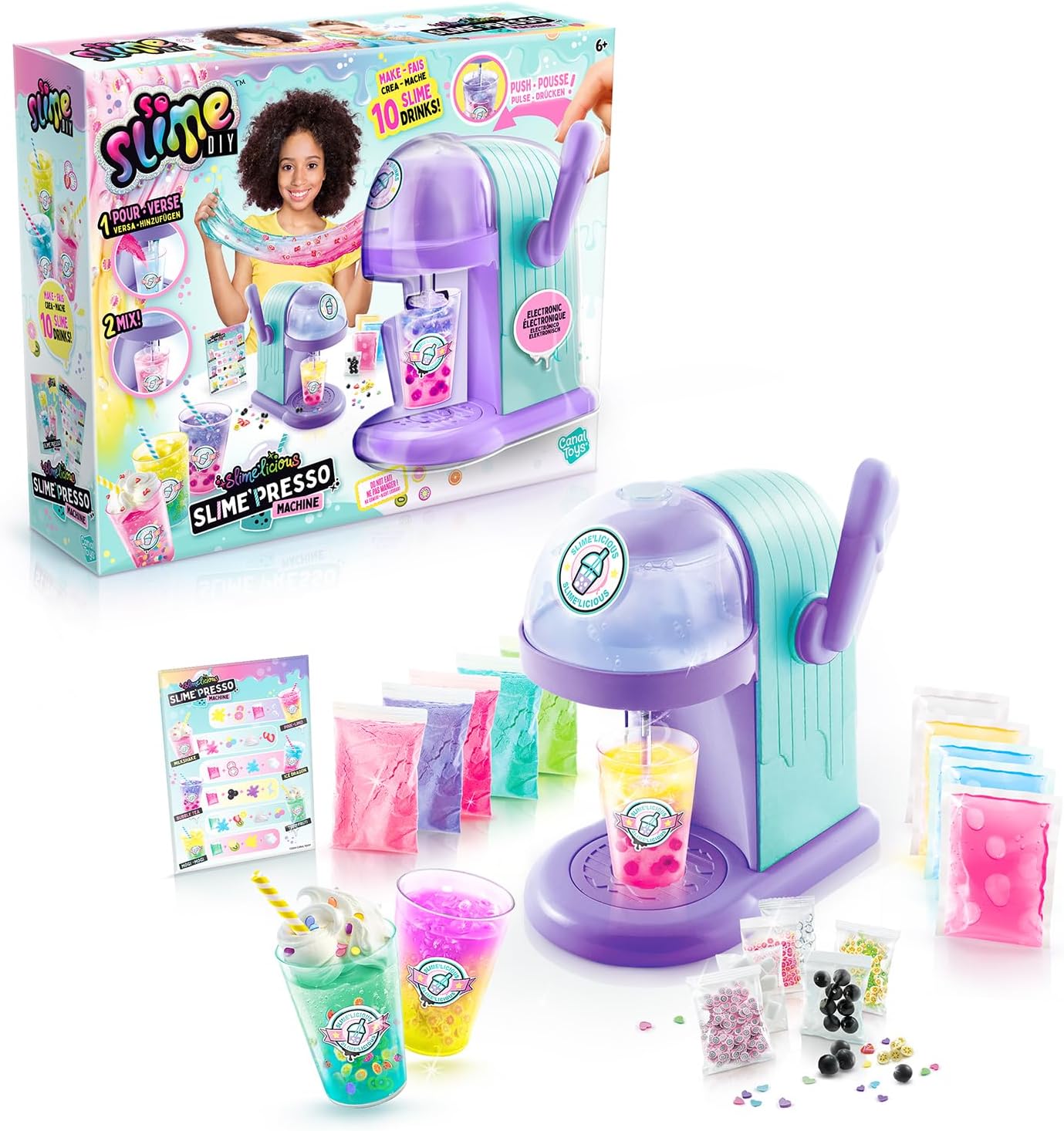 Canal Toys - So Slime - Slimelicious - Slime'presso Machine - SSC 254, Purple