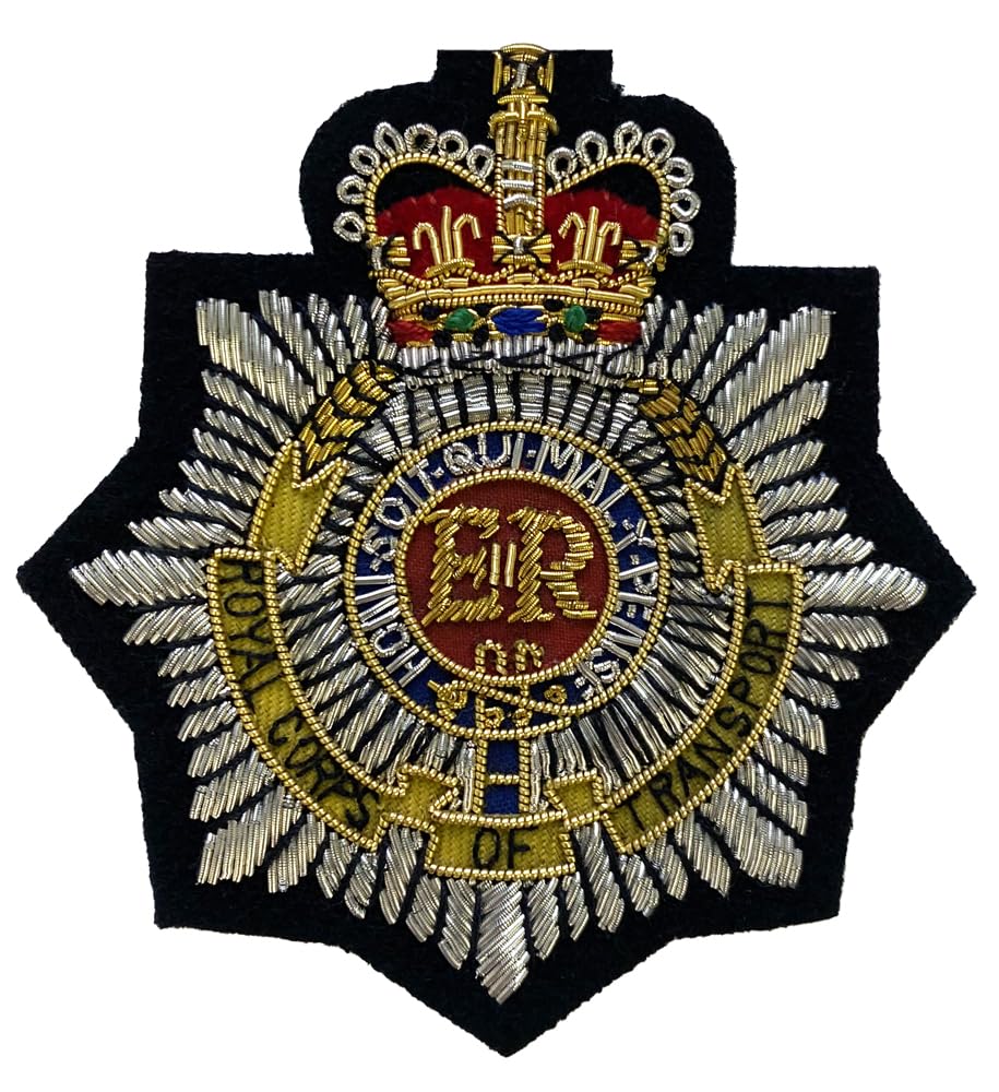 Giftshop UK Royal Corps of Transport, British Army Embroidered Blazer Badge