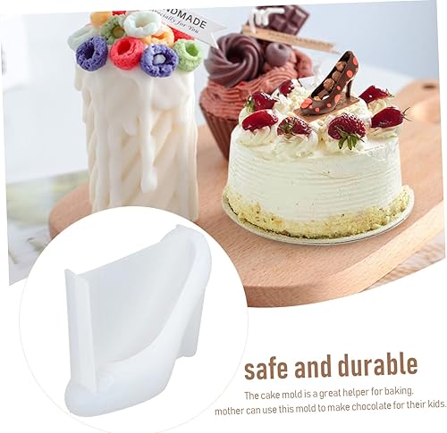 Miniatura 8 de Abaodam Moldeador de tacones altos para chocolate en forma de zapato de fondant haciendo cortadores de galletas para reposteria moldes de jabón