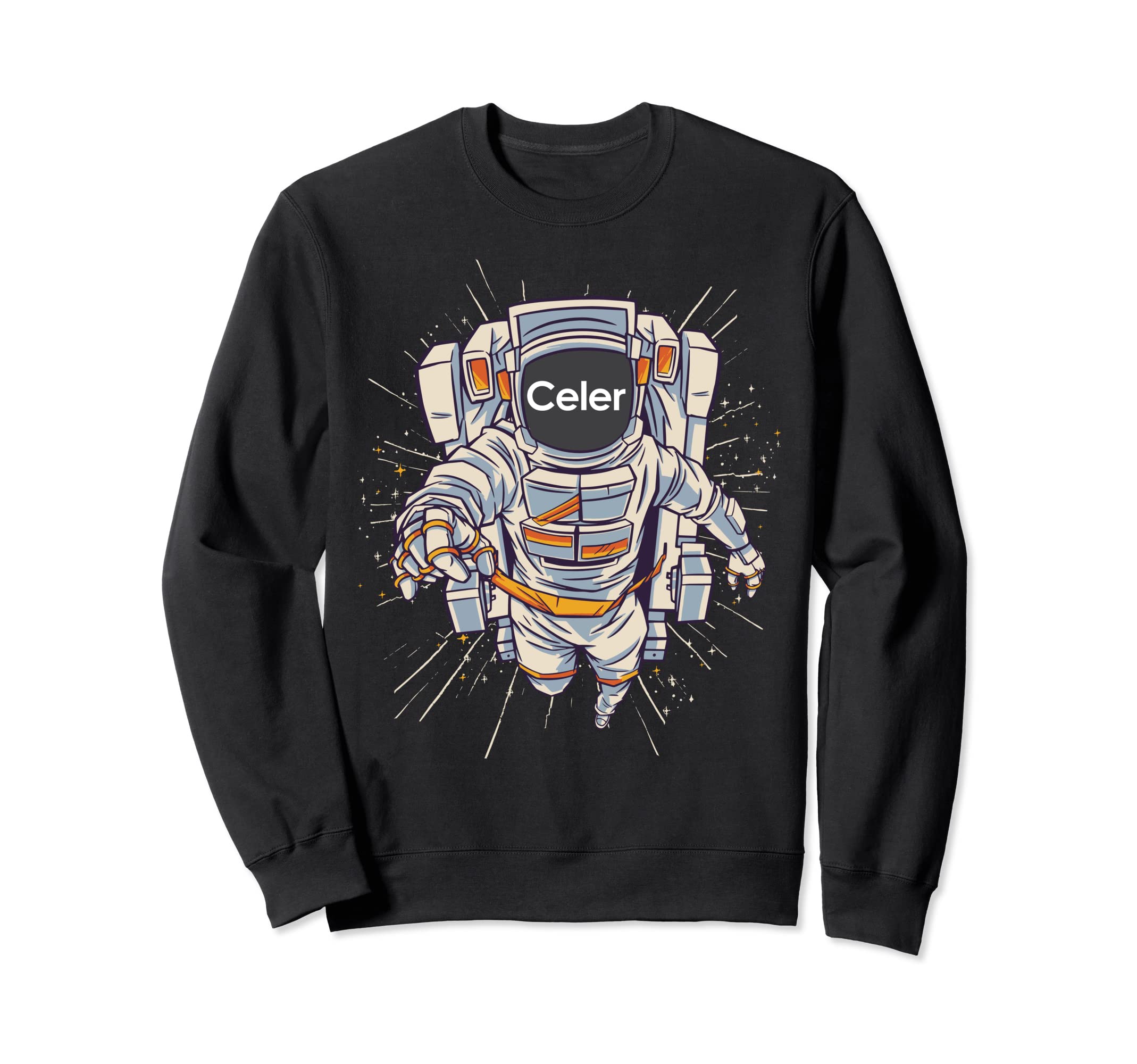 Celer UndergroundCeler Crypto Tee, Celer Astronaut to Moon Sweatshirt