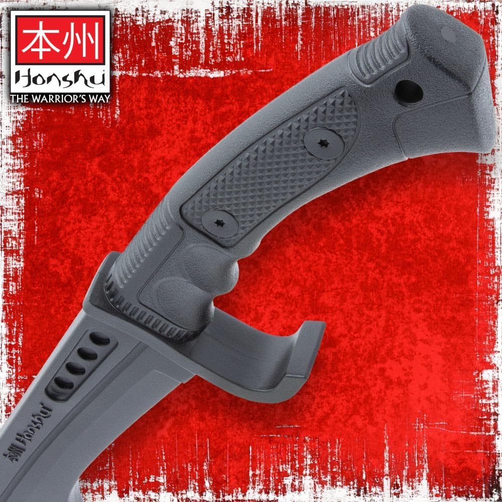 HONSHU Practice Spartan Sword Craftsmanship | Balanced and Weighted | Textured Handle | Virtually Indestructible | 23 1/8” Overall Length