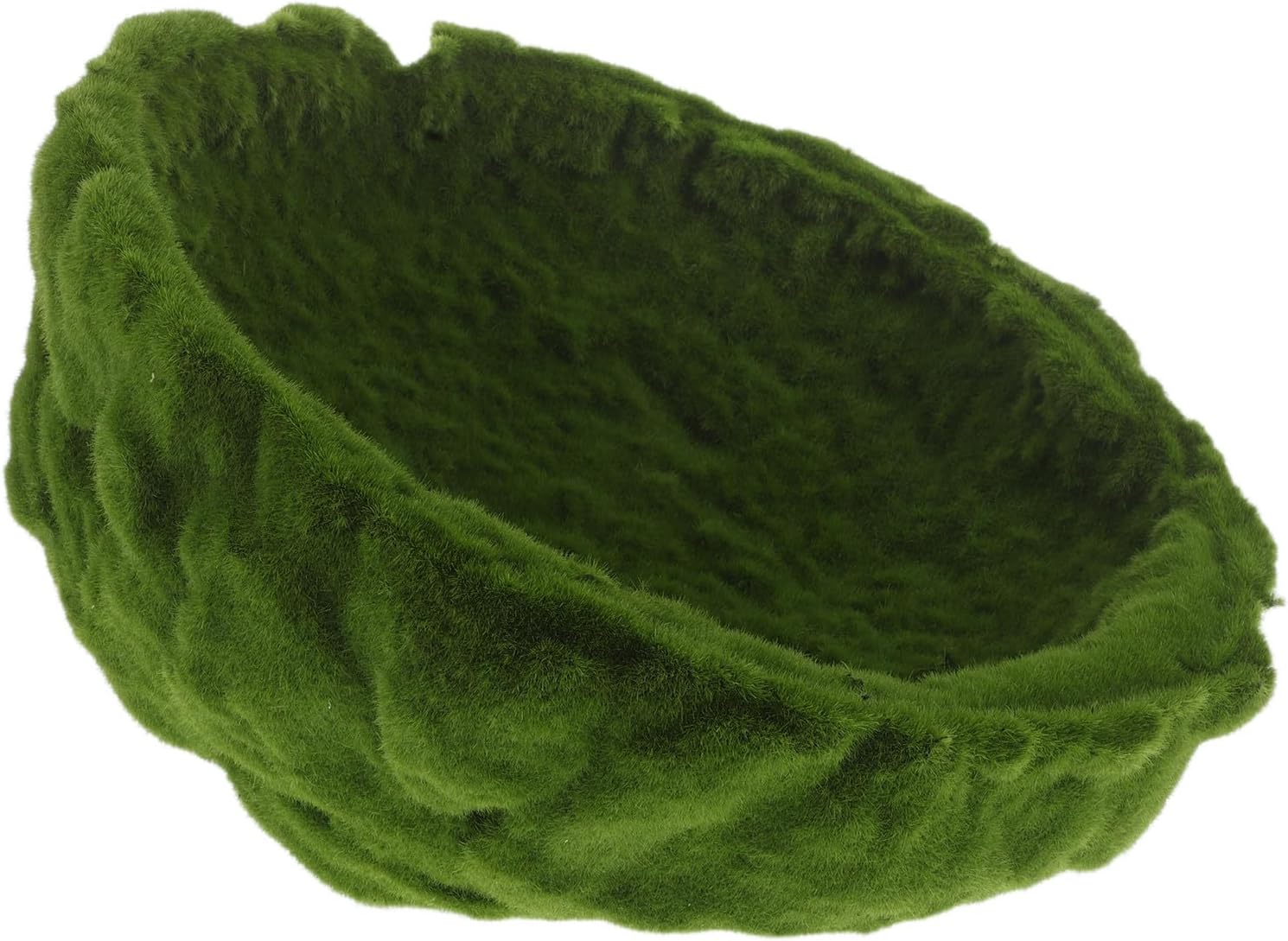 Fake Moss Ball 30cm Flocking Half Sphere for Floral Arrangements