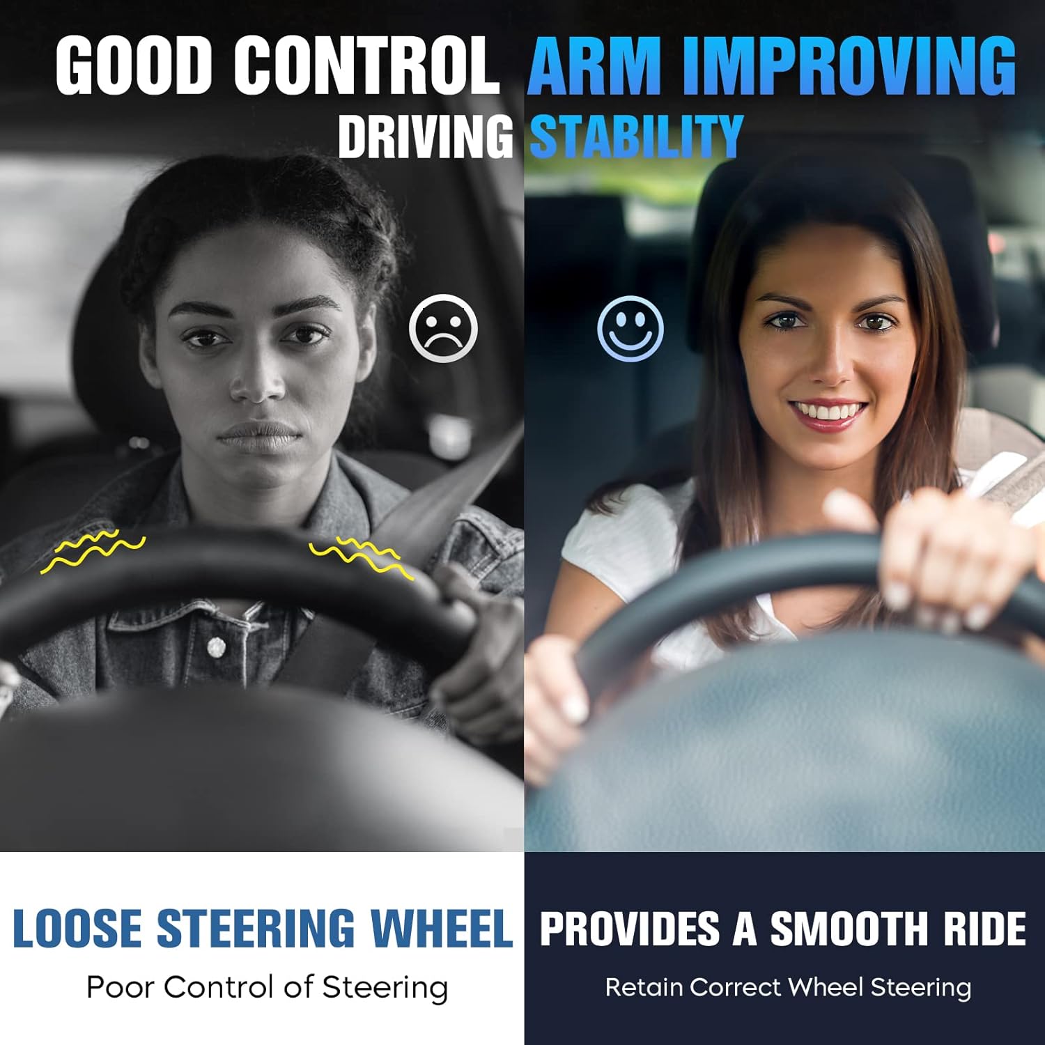 Front Lower Control Arms Fit for Nissan 3.5 3.5L Murano 2009 2010 2011 2012 2013 2014, Suspension Kits, Replace RK622157 RK622158-2pcs