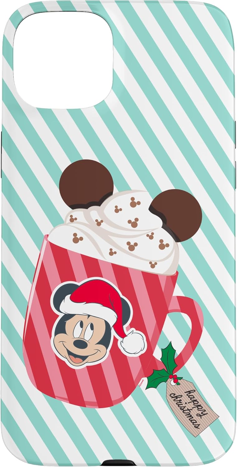 Disney Mickey Mouse Hot Chocolate Cocoa Mug Happy Christmas Case for iPhone 11