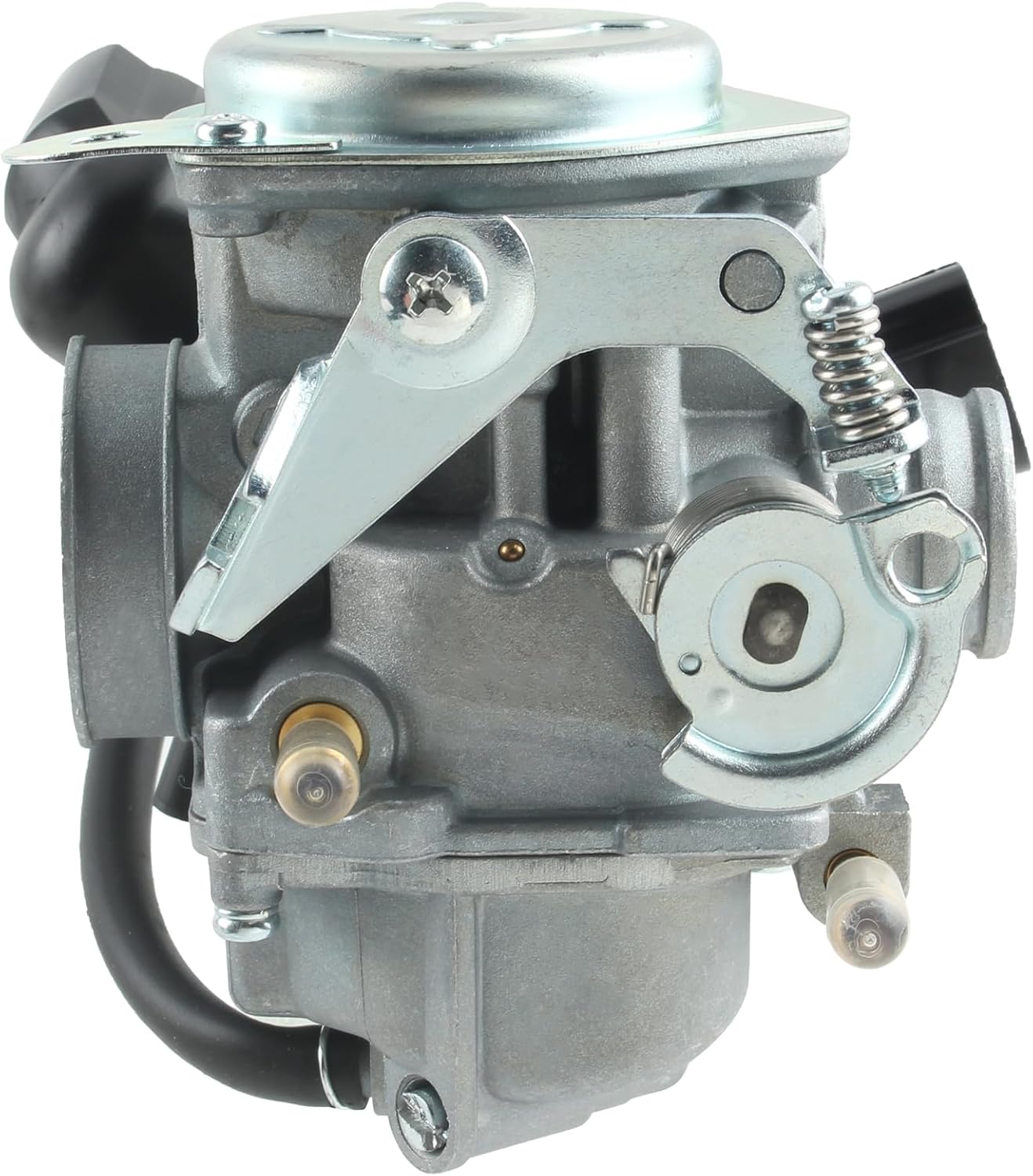 16100-GEZ-673 Carburetor Compatible with Honda Ruckus NPS50 2003-2019 ‎Carb with Gas Fuel Shutoff Valve, Fuel Filter, Fuel Line Clamps, Cleaner Tool Kit