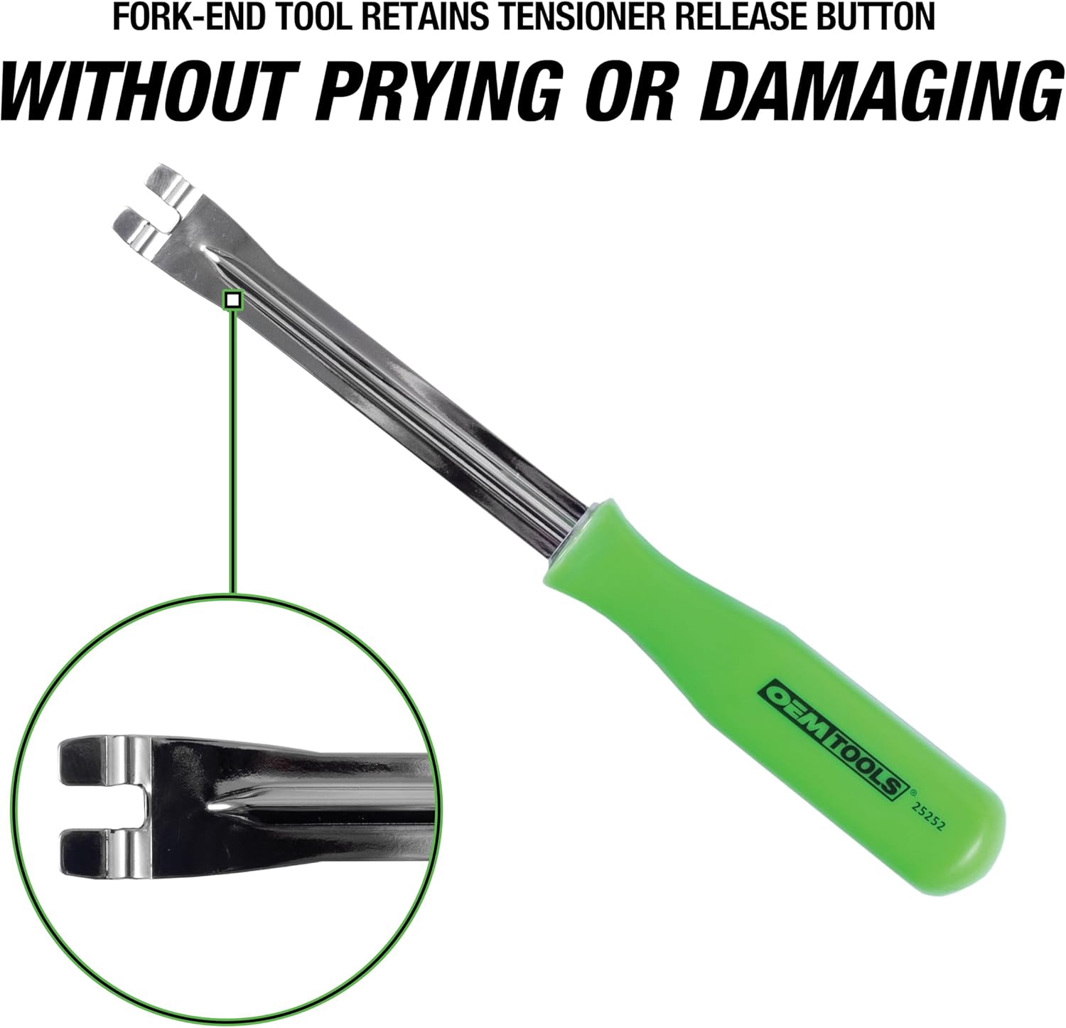 OEMTOOLS 25252 Automatic Slack Adjuster Tool and Wrench, Efficient Brake Adjustment Tool for Semi Trucks, Air Brake and Slack Adjuster Tools