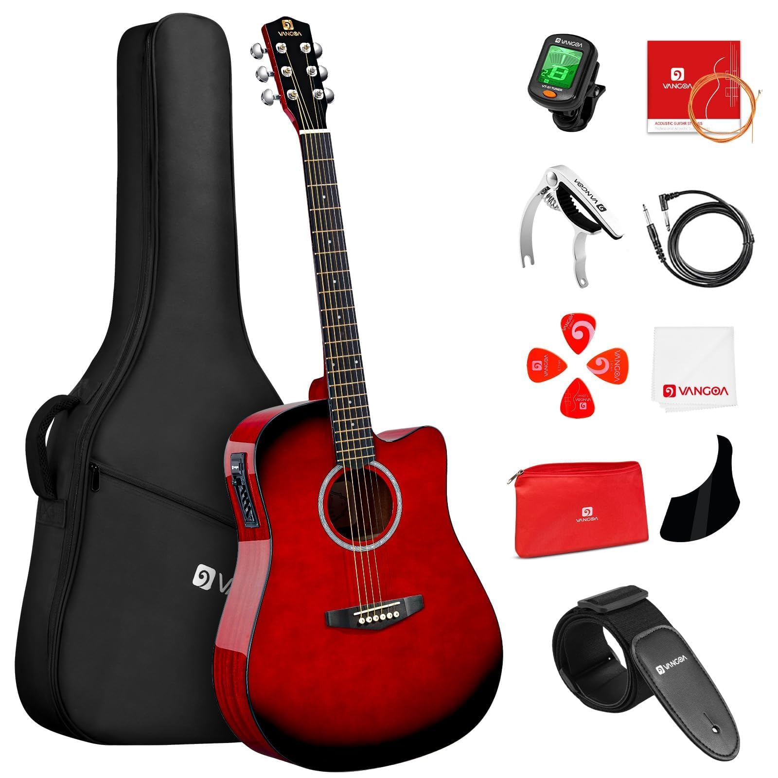 Vangoa Glossy Red