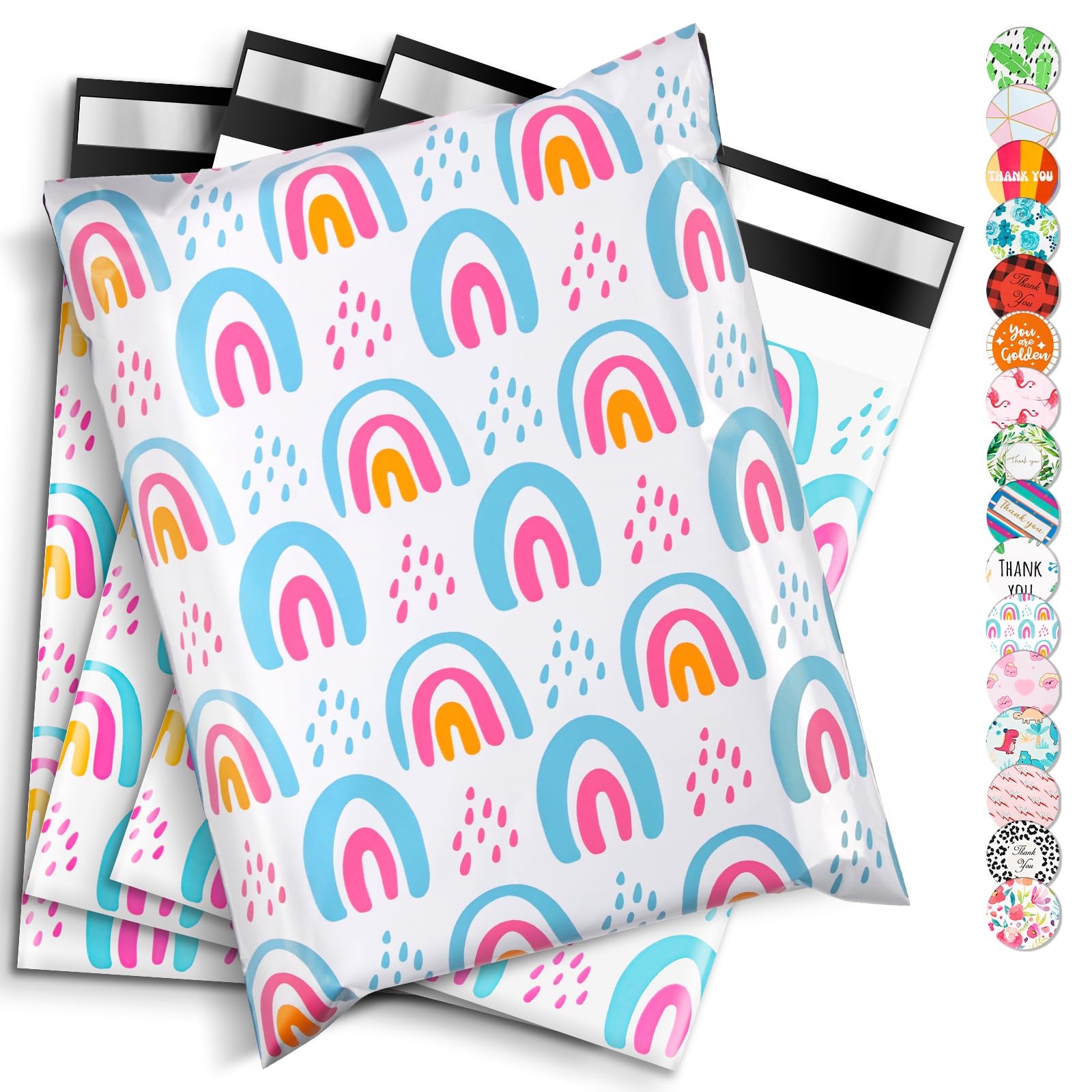 Wanxida Parcel Bags 10x13, 100PCS Shipping Bags, Self-Seal Mailing Bags — image 1