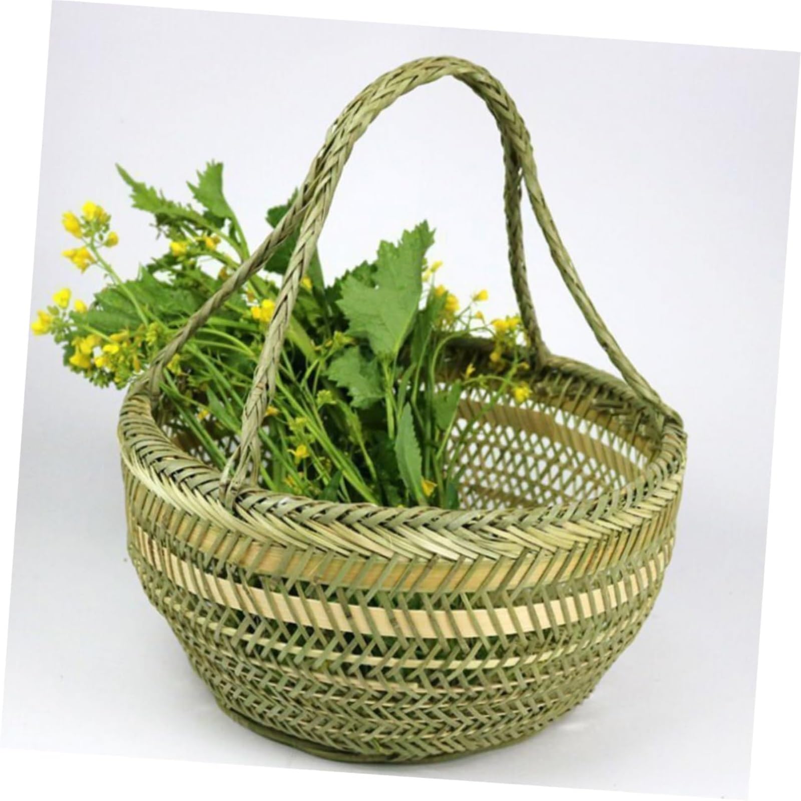 Huevera Gallina Cesta Tejida De Bambú Cesta De Bambú para Verduras Cesta De Bambú Tejida A Mano Cesta De Almacenamiento Cesta para Huevos Hueveras