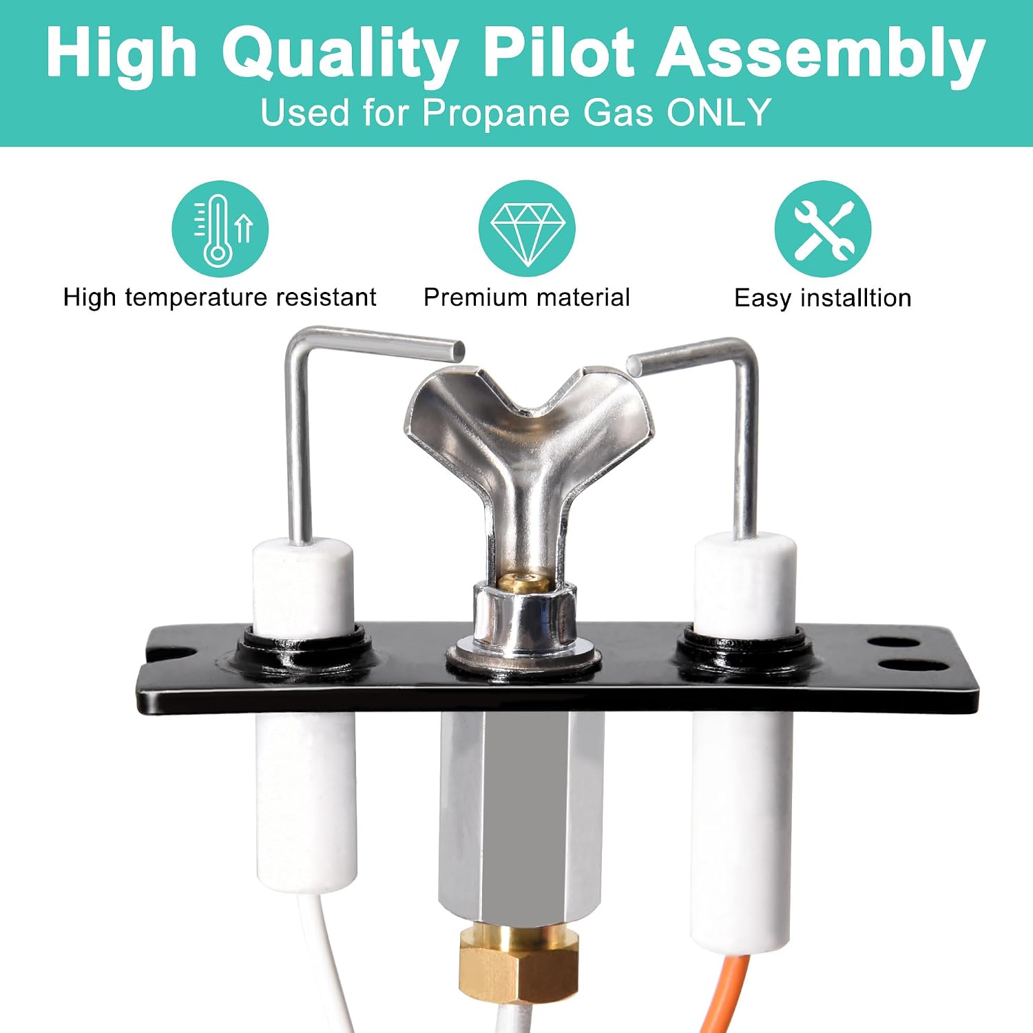 IPI Pilot Assembly 2090-013 Propane Gas (LP) for Quadra-Fire, Heatilator, Majestic, Outdoor Lifestyles and Heat N Glo Gas Logs and Fireplaces